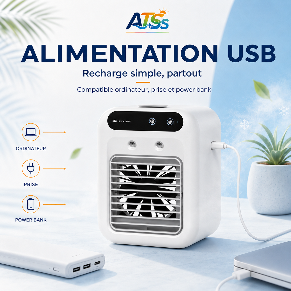 MINI CLIM — Climatiseur portable
